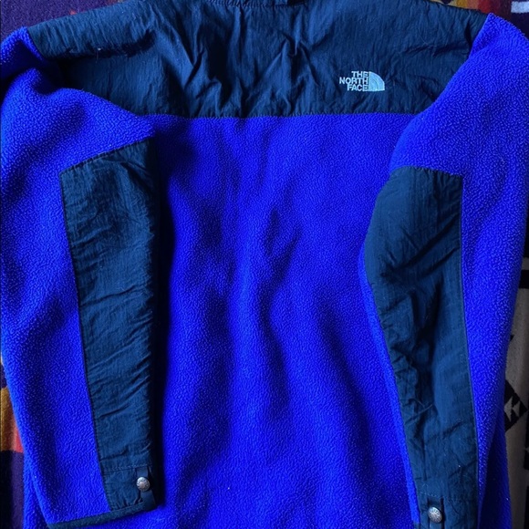 Vintage The North Face Fleece Zip Up Jacket 1990s - Picture 8 of 9
